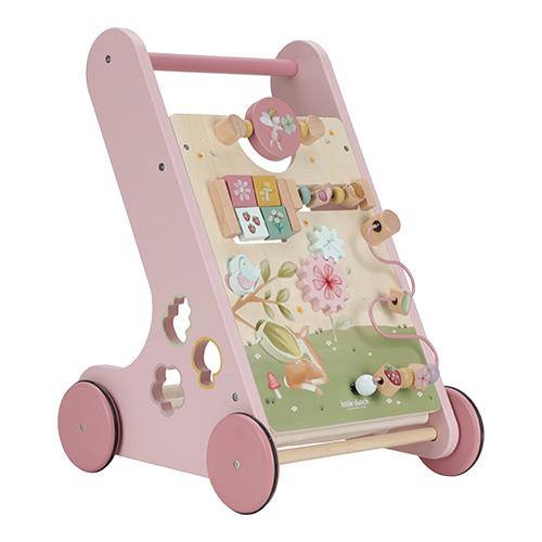 Little Dutch - Carrellino Primi Passi Rosa Giardino Delle Fate - immagine 2