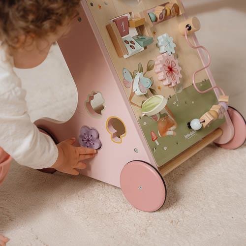 Little Dutch - Carrellino Primi Passi Rosa Giardino Delle Fate - immagine 5