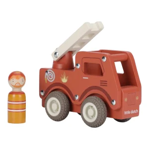 Little Dutch - Camion Dei Pompieri  Con Personaggio