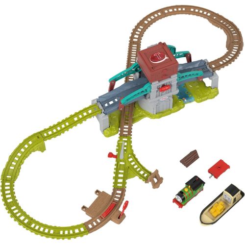 Thomas & Friends Playset con Suoni e Ponte Mobile – Percy - immagine 2