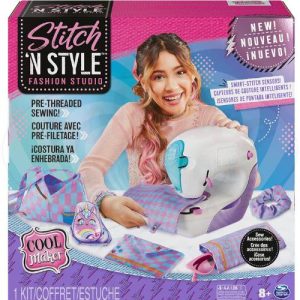 Cool Maker Stitch ‘N Style Fashion Studio | Macchina da Cucire per Bambini con Sensori di Sicurezza