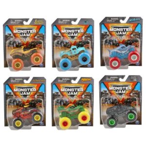 Monster Jam Veicolo Assortito 1:64 – Scegli tra Dragon, El Toro Loco, Megalodon e Altri!