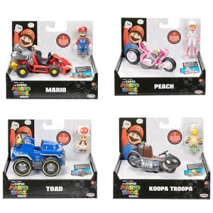 Super Mario Kart Action Figures – Modelli Assortiti | 12cm x 7cm x 9cm