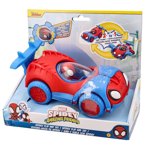 Spidey and his Amazing Friends – Macchina Flip and Jet