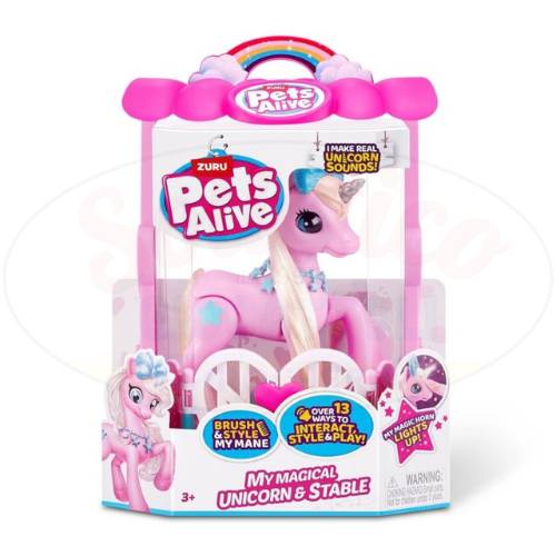 Pets Alive Unicorno Rosa Elettrico | Magia e Gioco per Ogni Bambino! - immagine 3