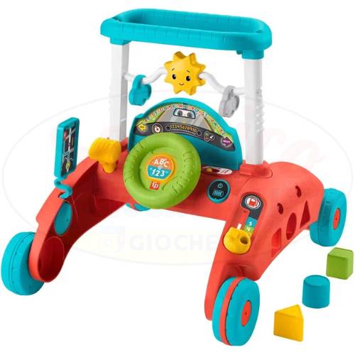 Fisher-Price Primi Passi al Volante | Giocattolo Educativo per Neonati