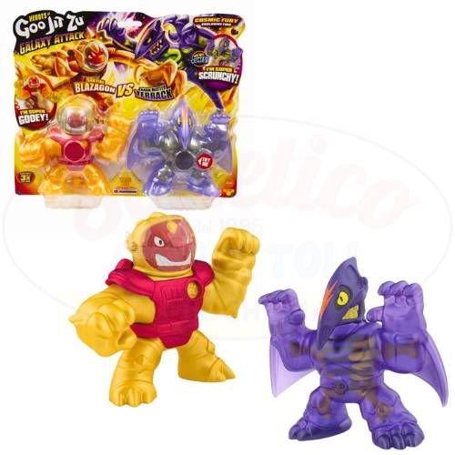 Heroes of Goo Jit Zu: Galaxy Attack Versus Pack – Eroi Elastici per Battaglie Spaziali