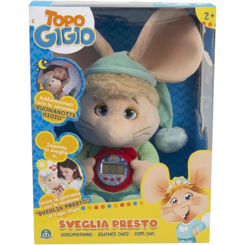 Peluche Topo Gigio Sveglia Presto – Il Compagno Perfetto per la Nanna e il Risveglio - immagine 4
