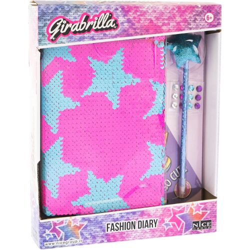 Girabrilla Diario Fluo con Paillettes e Stickers - immagine 3