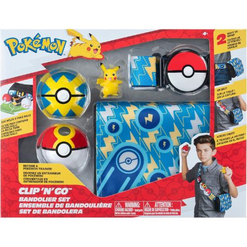 Set Pokémon Clip ‘N’ Go con Pikachu e Poké Ball