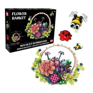Bouquet di Primavera in Mattoncini – Set 610 Pezzi