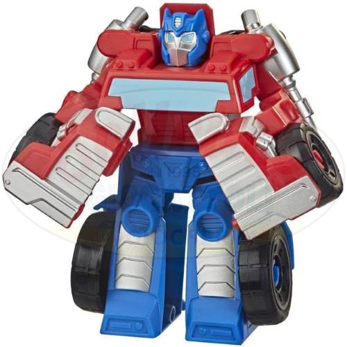 Transformers Optimus Prime – Robot 12cm Rescue Bots Academy – Giocattolo Trasformabile per Bambini, Facile da Usare - immagine 4