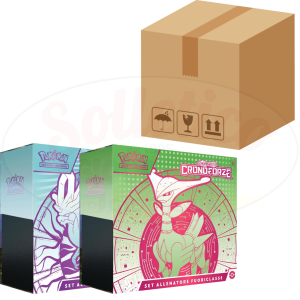 10 Box – Set Allenatore Fuoriclasse Pokémon Cronoforze: Carte Esclusive e Potenza da Collezione
