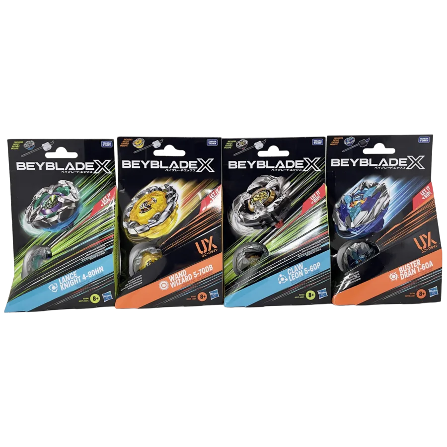 Beyblade X – Serie assortita con lanciatore – Hasbro | 3cm x 3cm x 3cm - immagine 2