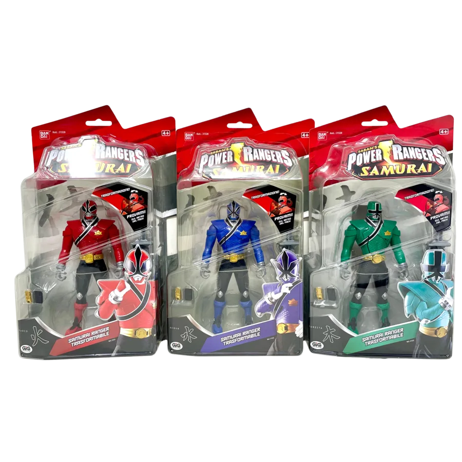 Power Rangers Samurai – Action Figure 18 cm – Hasbro | 8cm x 5cm x 18cm