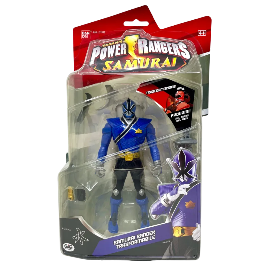 Power Rangers Samurai – Action Figure 18 cm – Hasbro | 8cm x 5cm x 18cm - immagine 4