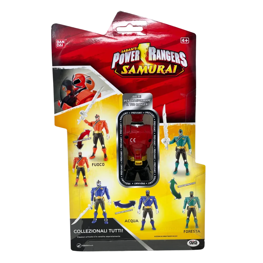Power Rangers Samurai – Action Figure 18 cm – Hasbro | 8cm x 5cm x 18cm - immagine 6