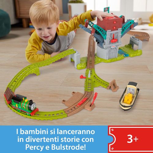 Thomas & Friends Playset con Suoni e Ponte Mobile – Percy - immagine 7