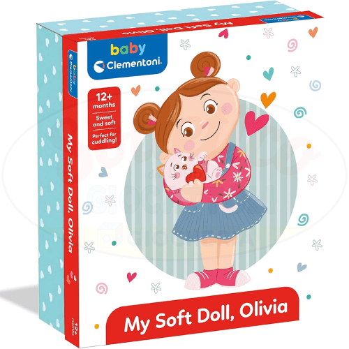 Olivia My Soft Doll – Bambola morbida – Clementoni | 30,5cm x 11cm x 26,5cm - immagine 4