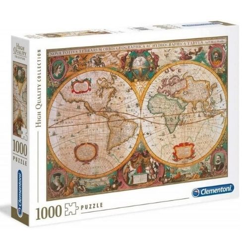 Clementoni Puzzle Mappa Antica 1000 Pezzi | Eleganza Vintage - immagine 2