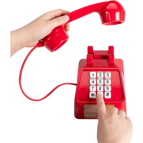 The Simpson – Telefono di Moe per Scherzi Telefonici – JAKKS Pacific | 16,5cm x 28cm x 23cm - immagine 5