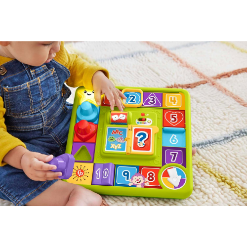 Tabellone Interattivo di Cagnolino Fisher-Price: 40 Canzoncine e 3 Livelli di Apprendimento per Bambini 9-36 Mesi - immagine 7