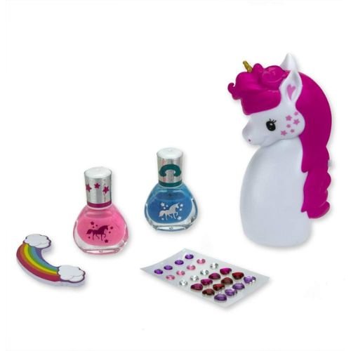 Magic Unicorn Set Make up per Bambine con Smalti e Asciugatore - immagine 4