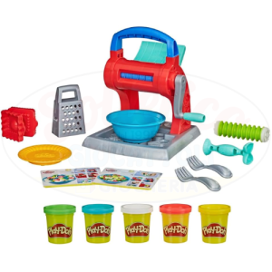 Play-Doh Hasbro Set Per La Pasta, Play Set Kitchen Creations Con 5 Vasetti Di Pasta Da Modellare, Multicolore