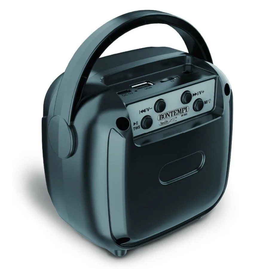 Mini Amplificatore Wireless con Luci RGB e Cambiavoce - immagine 3