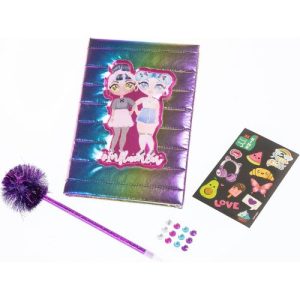 Influencer Fashion Book Multicolor con Stickers e Penna