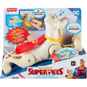 Giocattolo DC Comics – Super Krypto DC League Super-Pets | 35,6 cm, per Bambini 3+ Anni