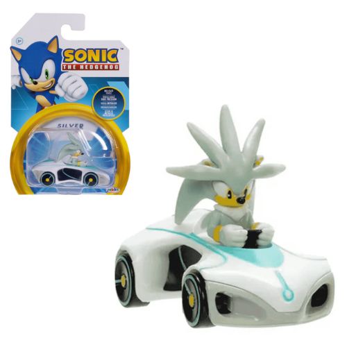 Sonic Speed Star Kart: Veicoli in Metallo pressofuso di Sonic, Shadow e Silver - immagine 5