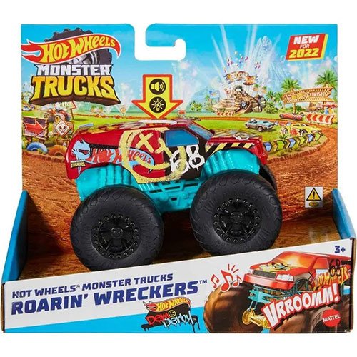 Hot Wheels: Monster Truck Demolitori Ruggenti Assortiti - immagine 6