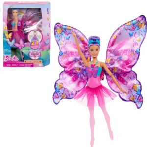 Barbie Ali Scintillanti: Trasformazione 2 in 1 da Ballerina a Farfalla!
