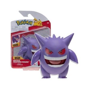 Gengar Pokémon Battle Figure | Attacco Lick da Paura!
