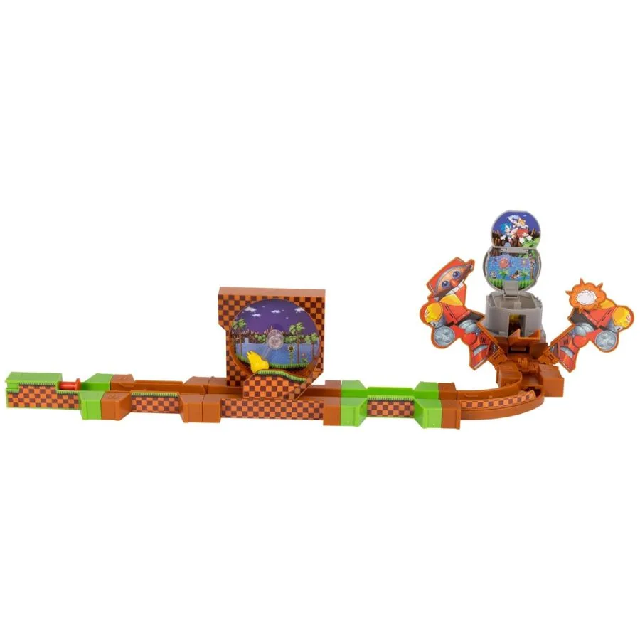 Sonic Go Go Racers Deluxe Playset con Super Sonic Diecast - immagine 5