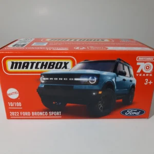 2022 Ford Bronco Sport 10/100 Matchbox 2024