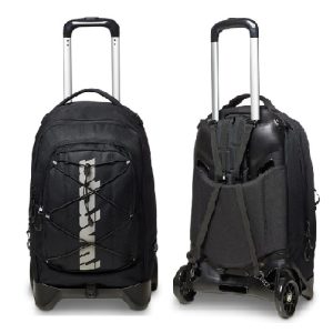 Zaino Trolley Invicta Nero C/ Elastico Davanti