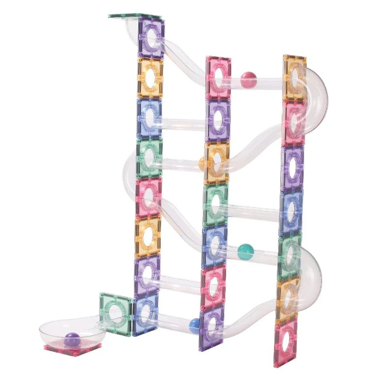 Clever Clixx - 110 Pezzi – Costruzioni Magnetiche Pastello - immagine 6
