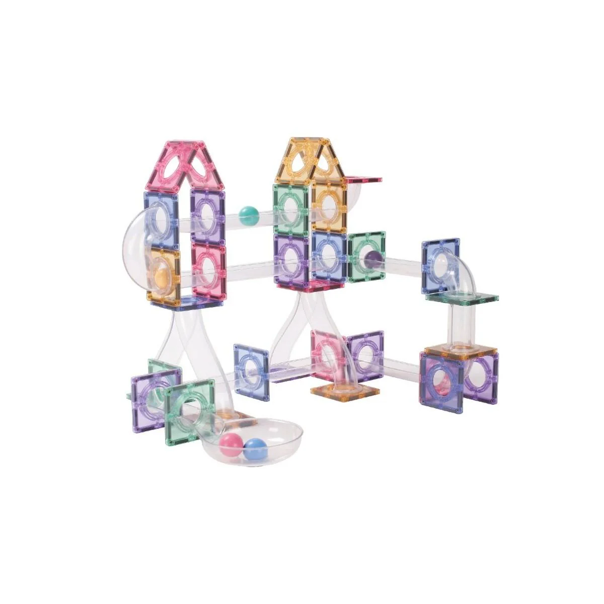 Clever Clixx - 110 Pezzi – Costruzioni Magnetiche Pastello - immagine 5