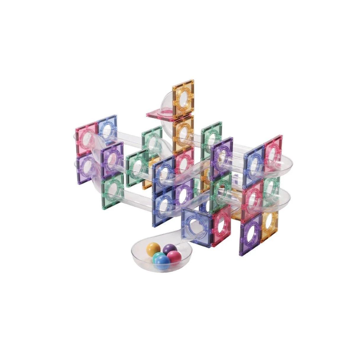 Clever Clixx - 110 Pezzi – Costruzioni Magnetiche Pastello - immagine 4