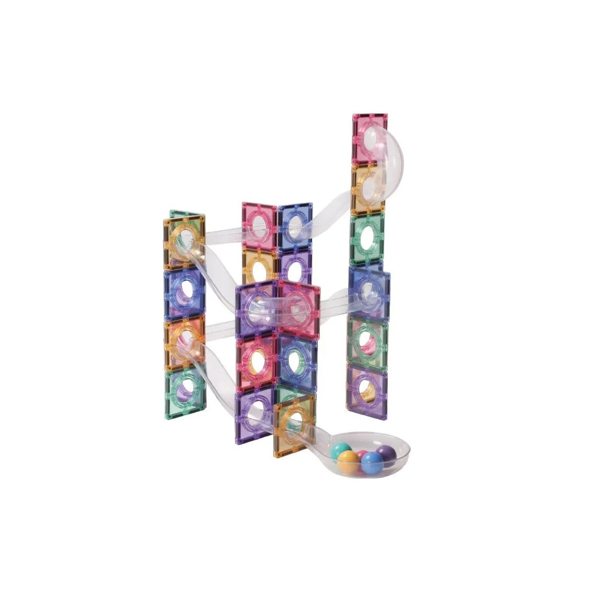 Clever Clixx - 110 Pezzi – Costruzioni Magnetiche Pastello - immagine 3