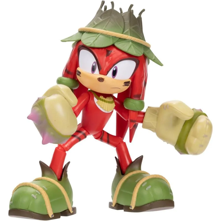 Gnarly Knuckles Action Figure – Sonic Prime 13 cm – Netflix - immagine 2