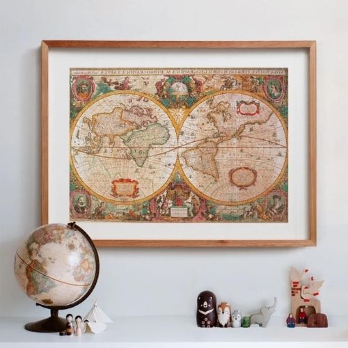 Clementoni Puzzle Mappa Antica 1000 Pezzi | Eleganza Vintage - immagine 3