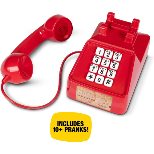 The Simpson – Telefono di Moe per Scherzi Telefonici – JAKKS Pacific | 16,5cm x 28cm x 23cm - immagine 6
