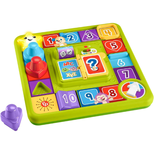 Tabellone Interattivo di Cagnolino Fisher-Price: 40 Canzoncine e 3 Livelli di Apprendimento per Bambini 9-36 Mesi - immagine 6