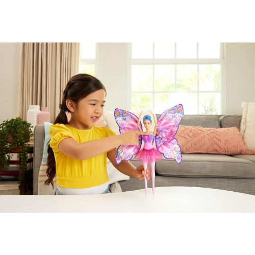 Barbie Ali Scintillanti: Trasformazione 2 in 1 da Ballerina a Farfalla! - immagine 8