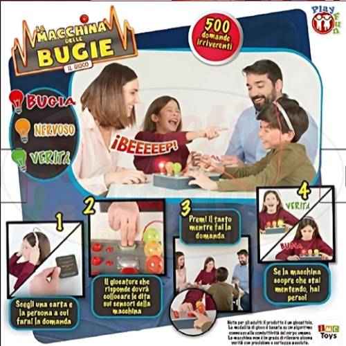 La Macchina delle Bugie | Gioco da Tavolo Divertente per Famiglie e Bambini - immagine 4