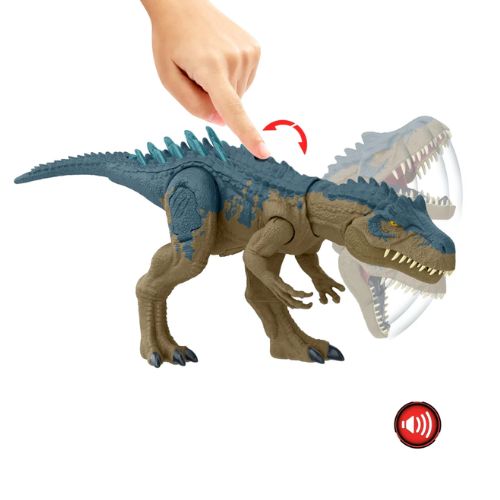Jurassic World Allosauro Furia Spietata: Action Figure con Realtà Aumentata per Bambini 4 - immagine 4