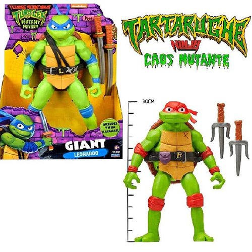 Tartarughe Ninja – Caos Mutante: Personaggio 30cm Assortito - immagine 2